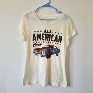 Wound Up All American Classic Hot Rod Muscle Car Patriotic American Shirt XXL 19